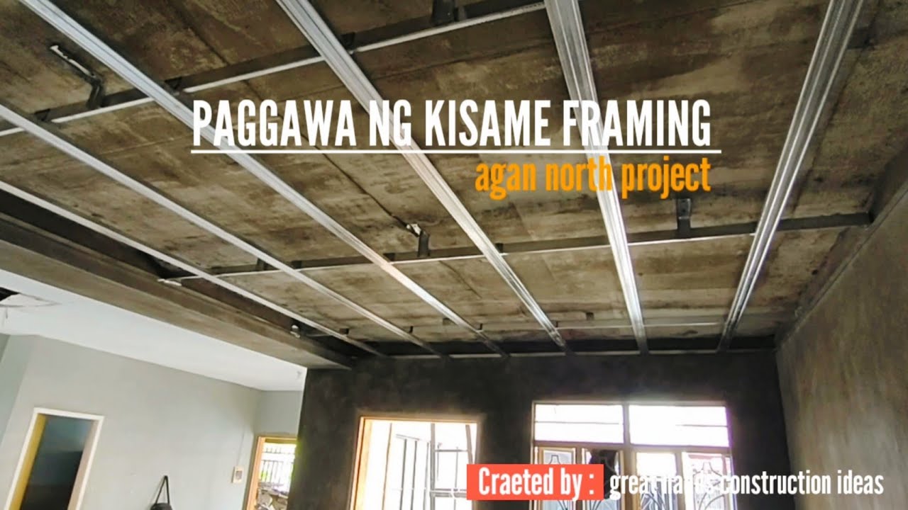 Paggawa Ng Metal Frame Para Sa Kisame