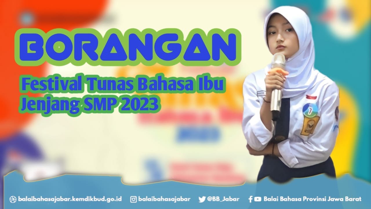 Pemenang 1 Borangan Kategori Putri Jenjang SMP, FTBI  Jawa Barat dan Banten 2023