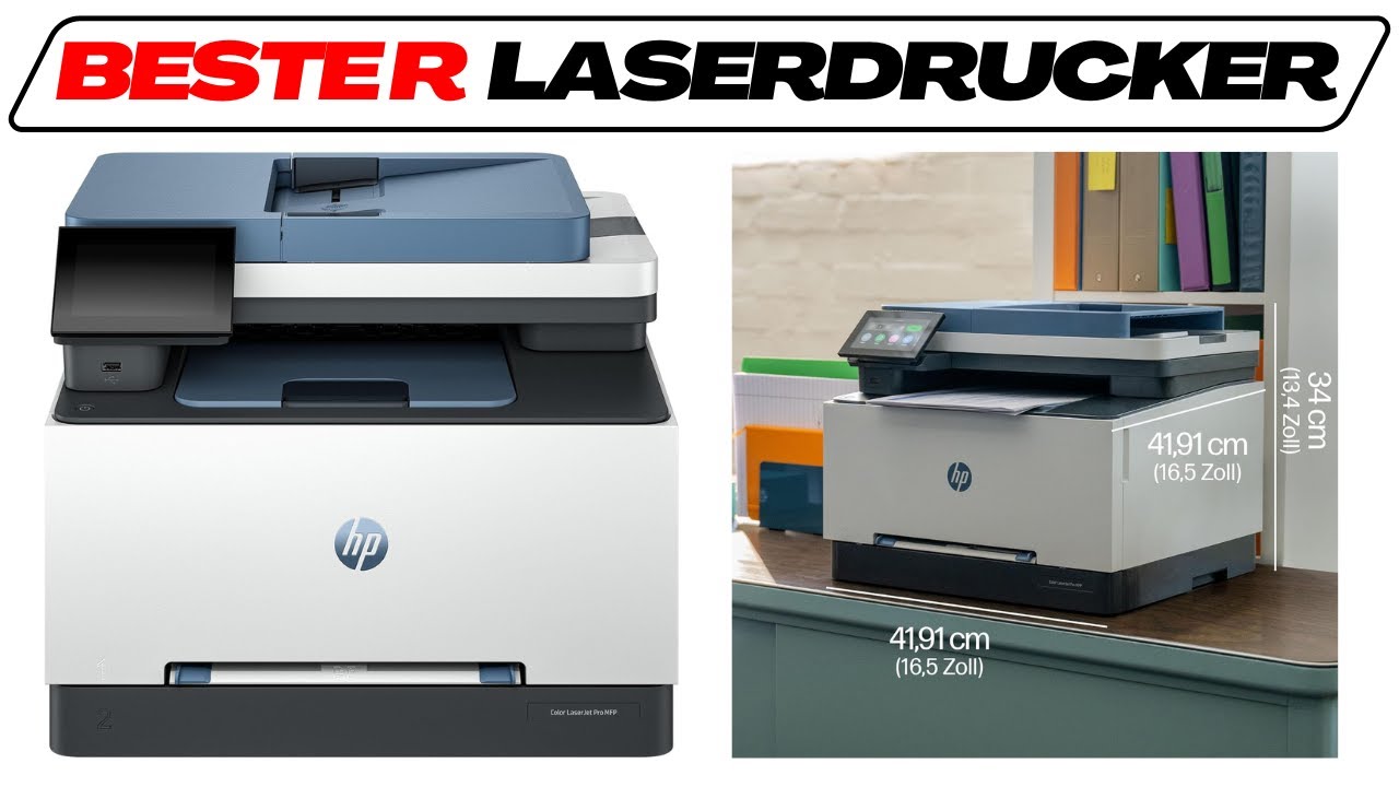 HP Color LaserJet Pro MFP 3302fdng Laserdrucker im Test Vergleich 2026 🥇 Guter HP Farblaser-Drucker