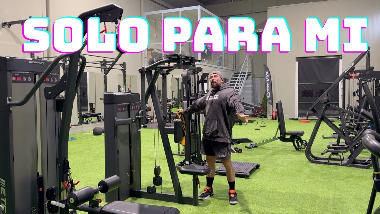 Así se entrena cuando nadie molesta