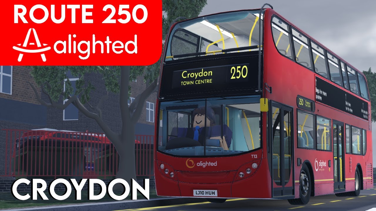 Roblox Croydon | Route 250 | Enviro400 | SIM SERVER