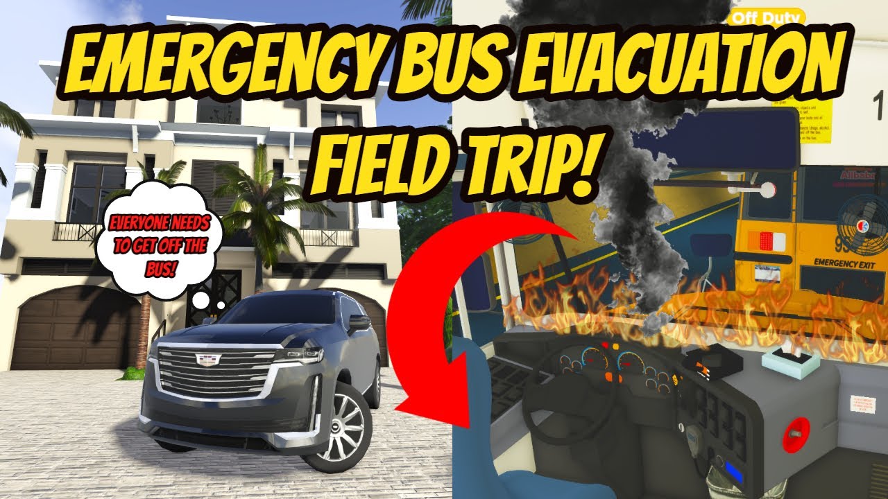 Southwest, Florida Roblox l School Bus Emergency Bus EVACUATION Update Roleplay