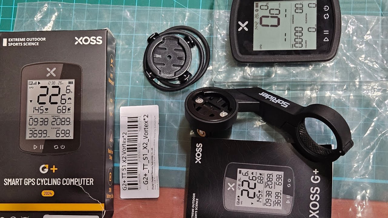 XOSS G2+ 엑스오스 GPS 속도계 xoss g+ 크소스  (GPS 늦게 잡힘)