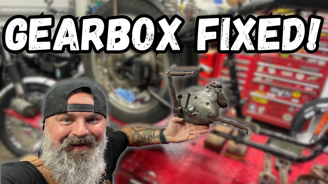 Reassembling the Gearbox! 1950 Triumph