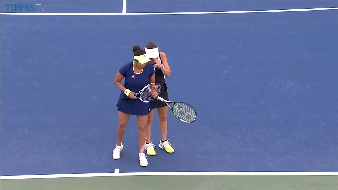 Martina Hingis/Sania Mirza vs. Latisha Chan/Hao-Ching Chan Canadian Open 2015 QF ⭐