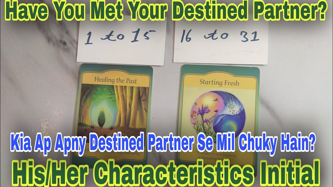Have You Met Your Destined Partner?kia Ap apny Life Partner Se Mil Chuky Ho Hindi Tatot Timeless