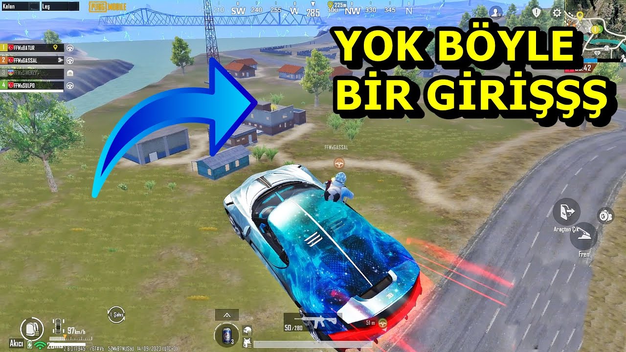 YOK BÖYLE BİR GİRİŞ ! HAYRAN KALACAKSINIZ MÜTHİŞ MAÇ PUBG MOBİLE