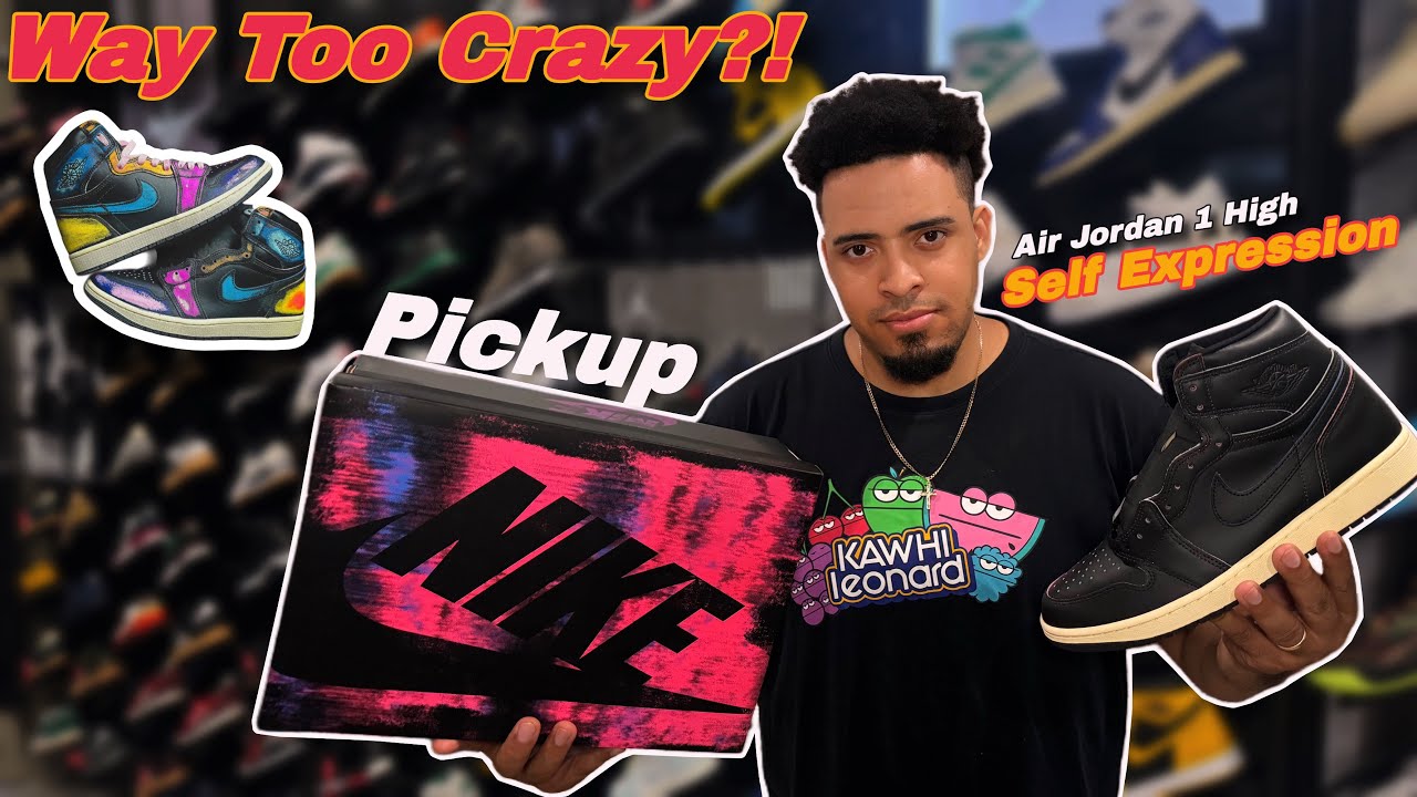 Jordan 1 Black & Muslin (Self Expression) Pickup, Review & On Feet 👣 