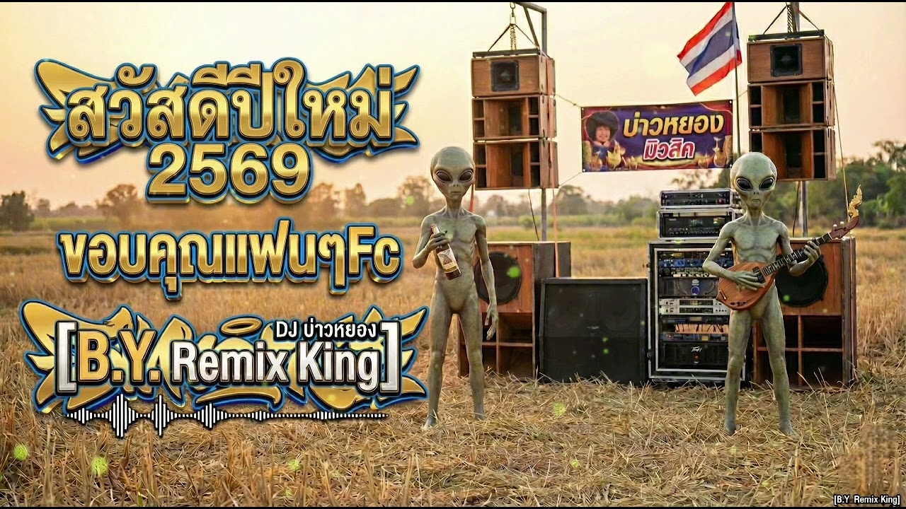 สวัสดีปีใหม่ 2026! ขอบคุณจากใจ FC ทั่วประเทศ ❤️ [DJ บ่าวหยอง B.Y. Remix King]
