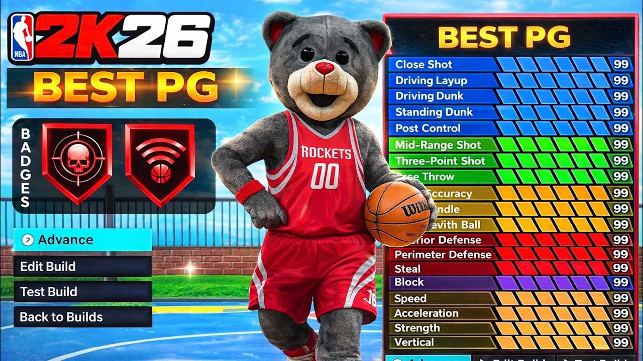 THIS 6’4 DEMIGOD POINT GUARD BUILD HAS 99 PASS ACCURACY IN NBA 2K26! ELITE PASSNG AND SHOOTING!