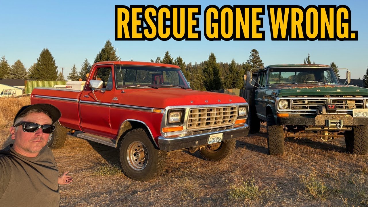 Спасён, уничтожен, отремонтирован! Ford F-250 4x4 1979 года