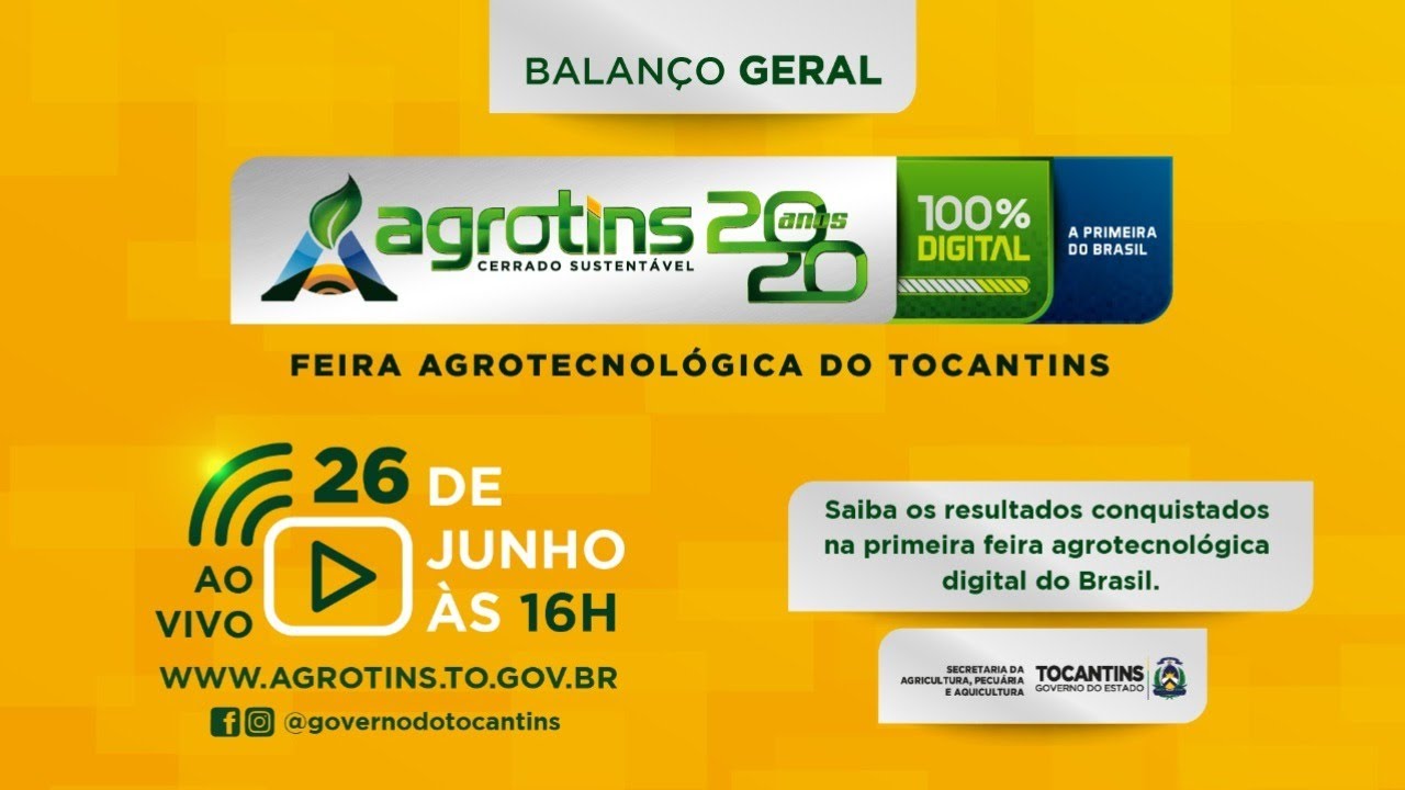 BALANÇO GERAL AGROTINS 2020