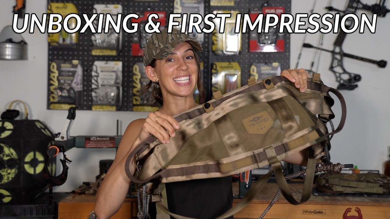 NEW! Tethrd Hunting Saddle * FIRST IMPRESSION *