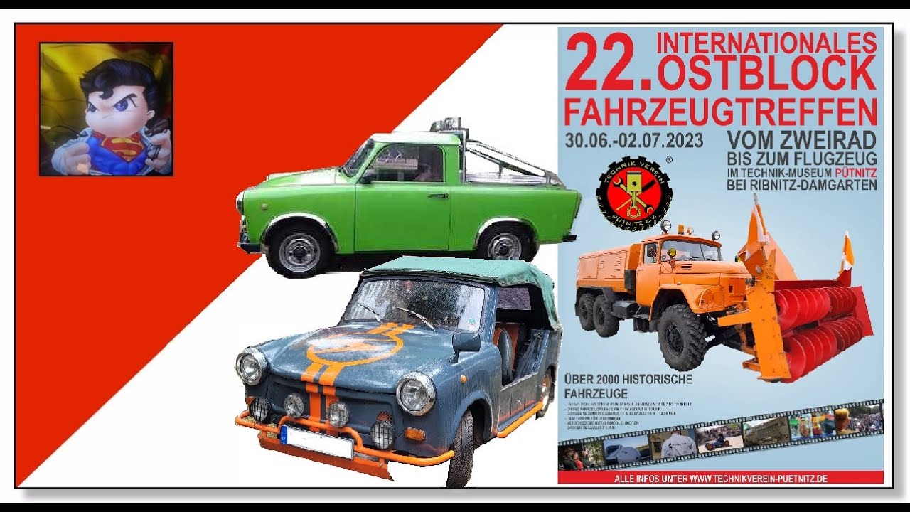 22. Internationales Ostblock-Fahrzeugtreffen Pütnitz  2023