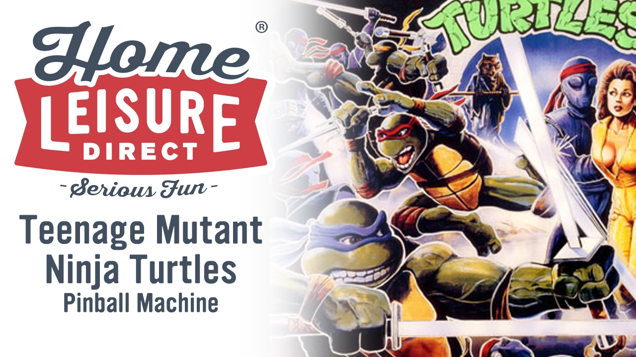 Teenage Mutant Ninja Turtles Pinball Machine (Data East 1991) (sold)