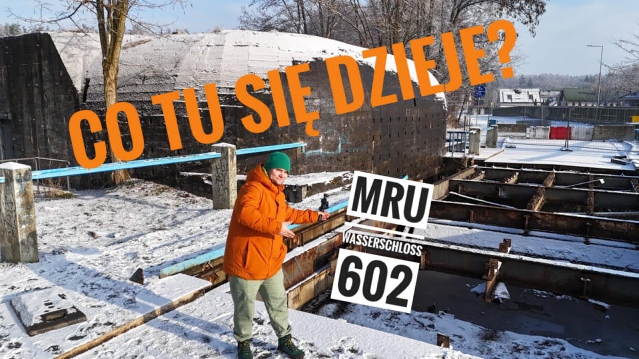Co tu się dzieje ? Most/Wasserschloß 602 - Jaz Wodny.  Ołobok OWB-MRU