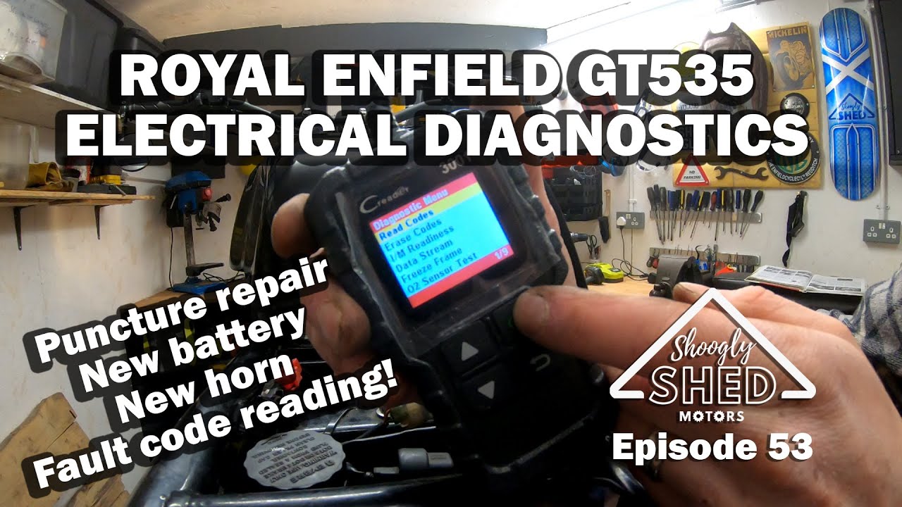Electrical Diagnostics on Royal Enfield Continental GT535 - Shoogly Shed Motors