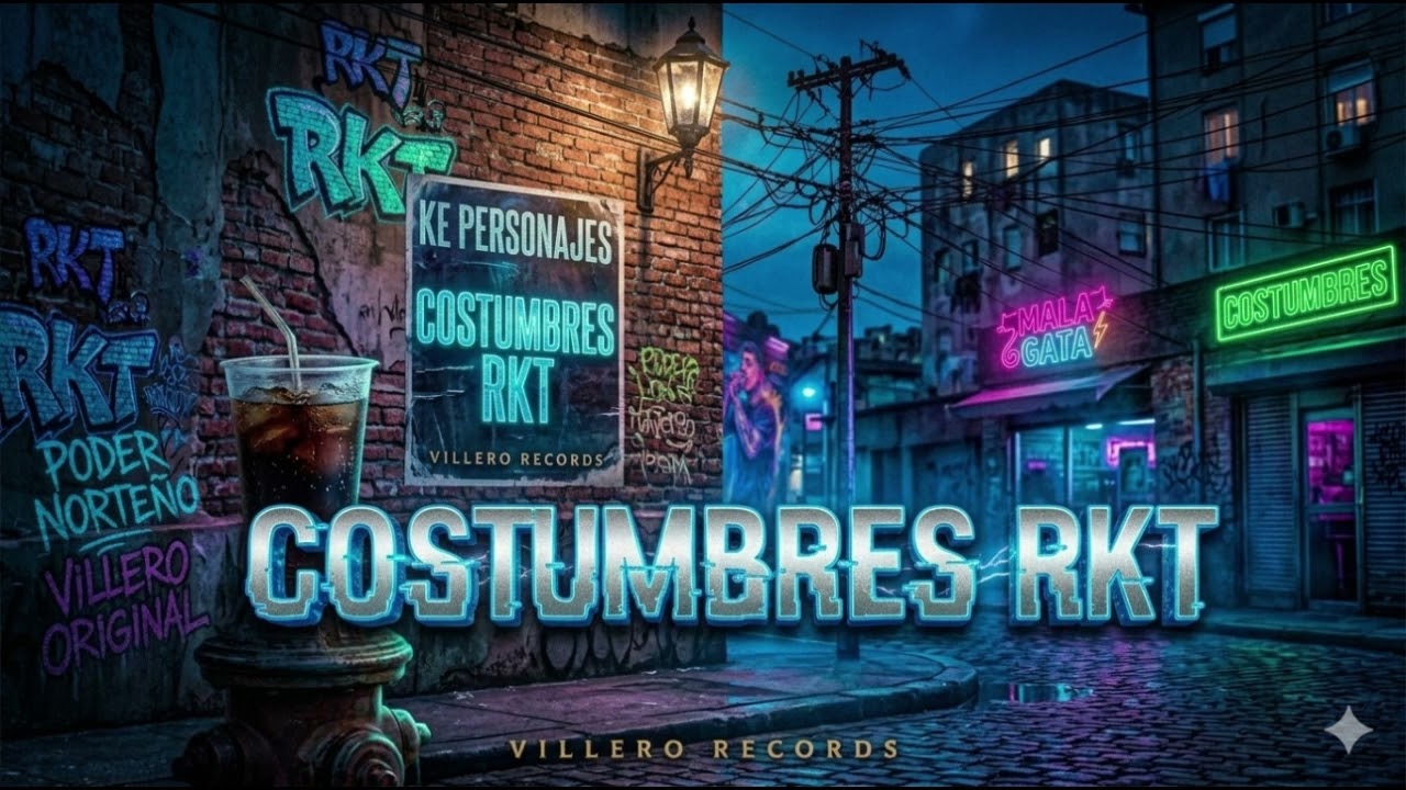 COSTUMBRES RKT 🍺💔 (Ke Personajes Remix) | Villero Records (Prod. 2026)