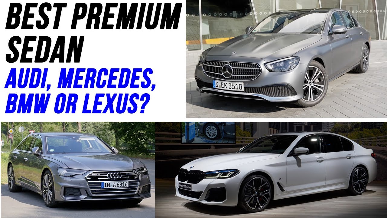 Mercedes E-Class vs BMW 5-Series vs Audi A6 vs Lexus ES best premium sedan comparison
