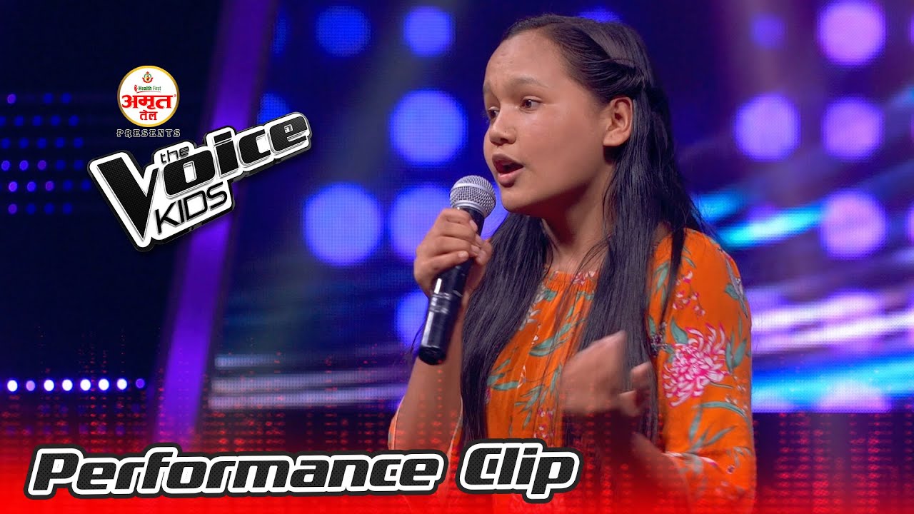 Ganga Karki "Karnali Pari…" |The Voice Kids - 2021
