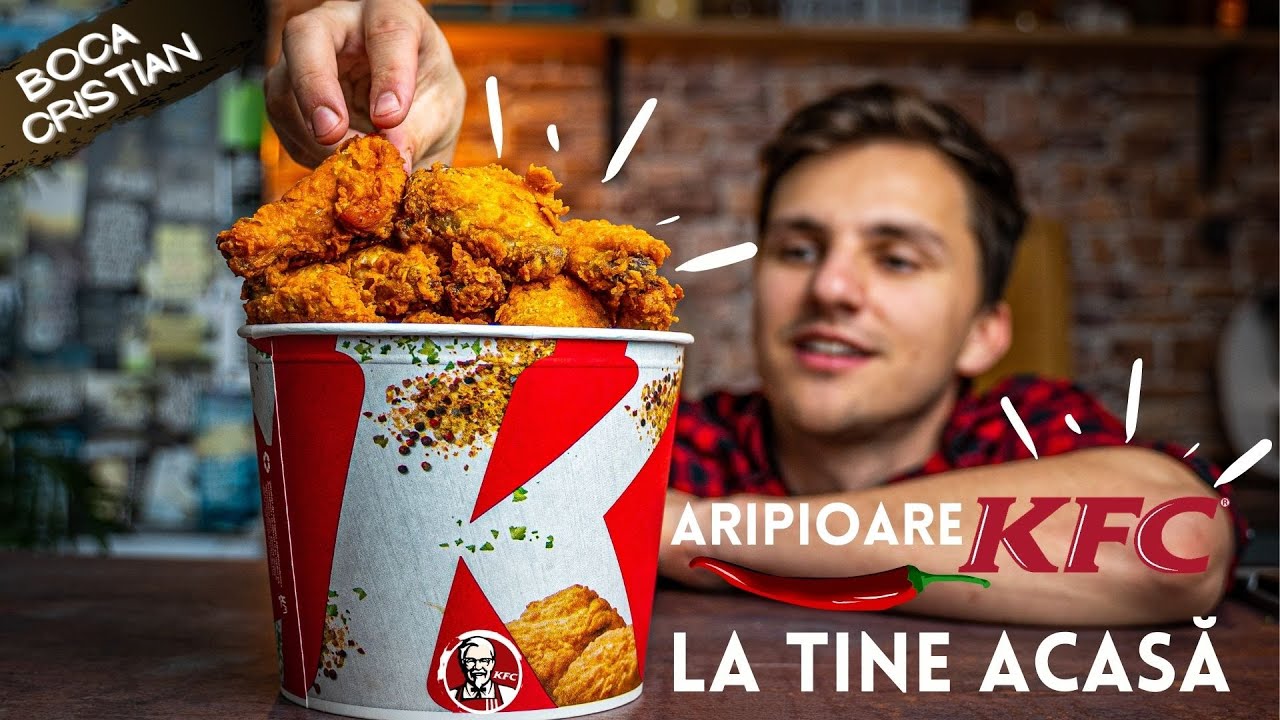 Cum să faci aripioare picante KFC la tine acasă + sos (4k) | Boca Cristian