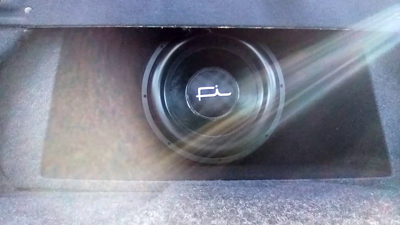 Did I damage my new FI IB3 v2 15 subwoofer ?
