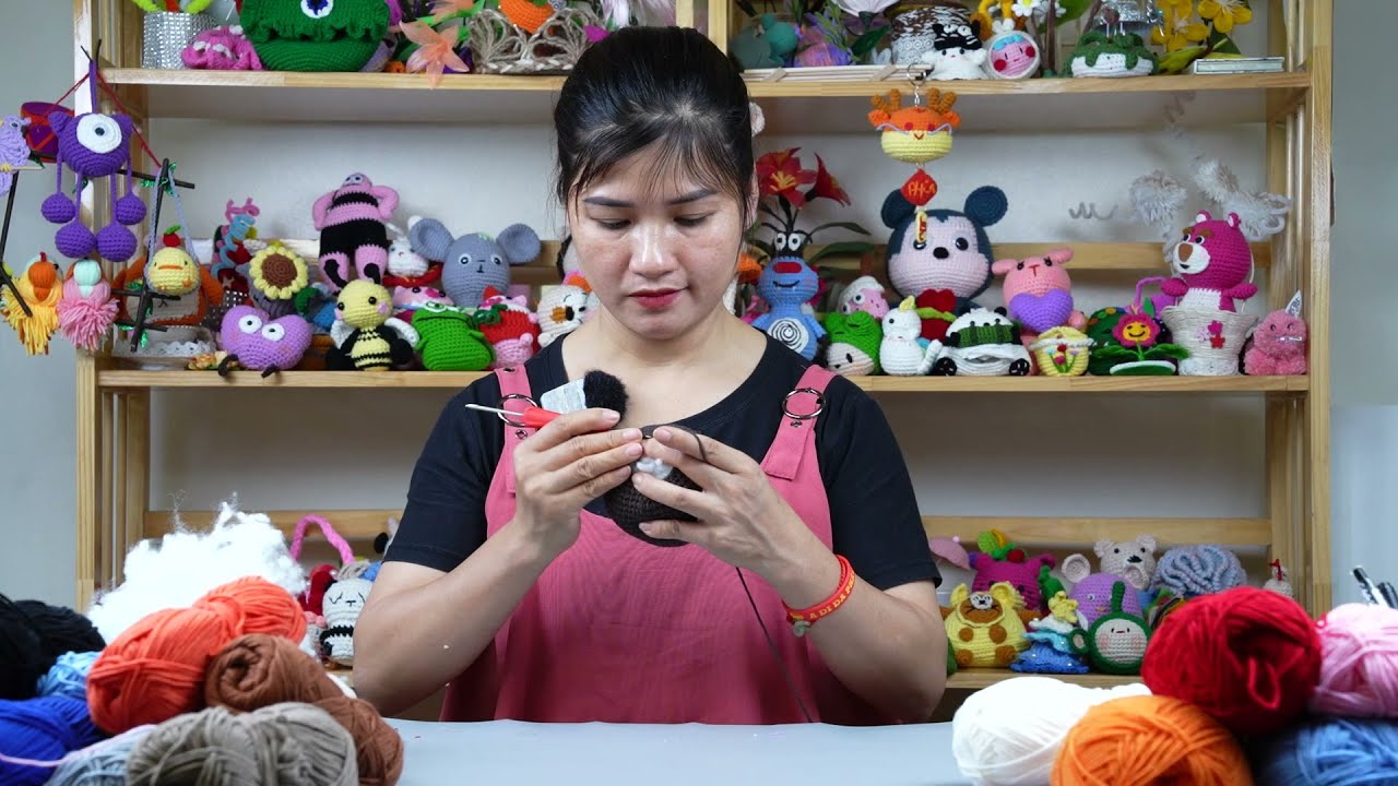 Hướng dẫn móc hình con vật nhỏ bằng len | Crochet cho người mới 🐰