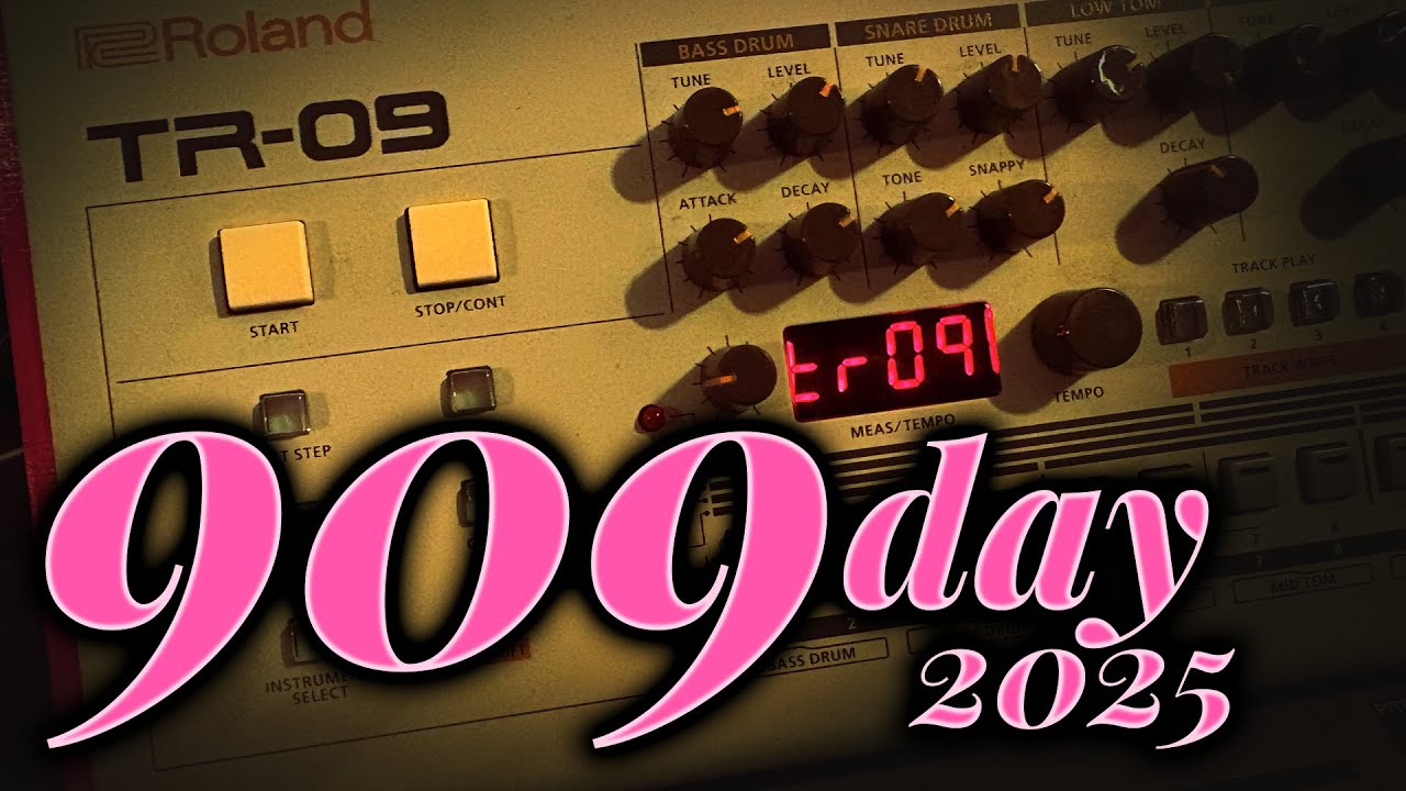 909 Day Acid Techno Jam (no talking) — TR-09, Edge, Echolocator, TD-3-MO [DAWless]