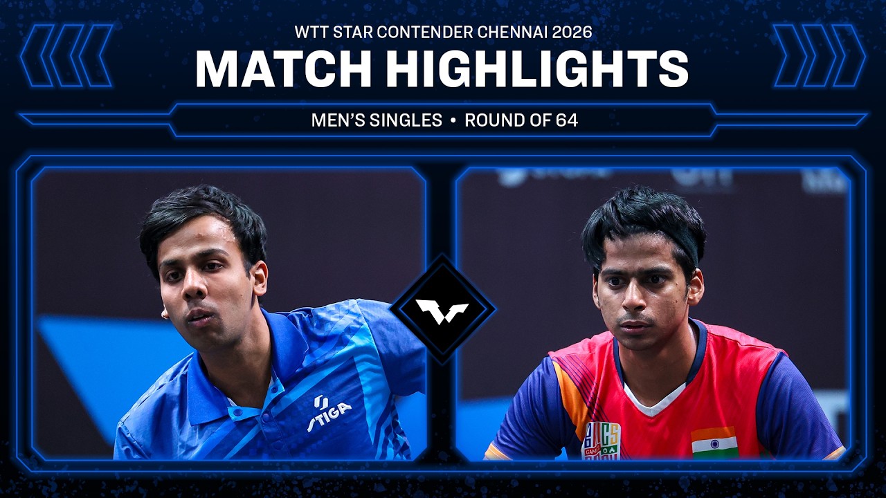 Divyansh Srivastava vs Snehit Suravajjula | MS R64 | #WTTChennai 2026