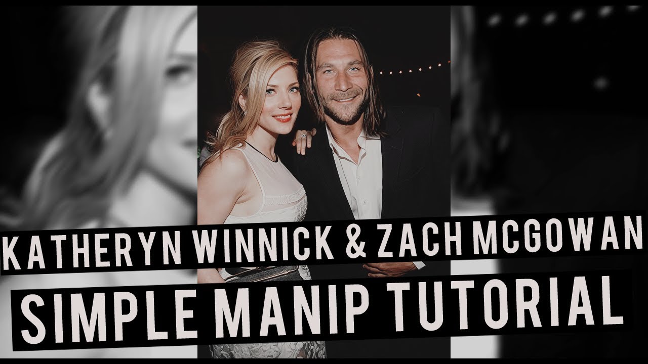 SIMPLE MANIP TUTORIAL | Katheryn Winnick & Zach McGowan TUMBLR manip