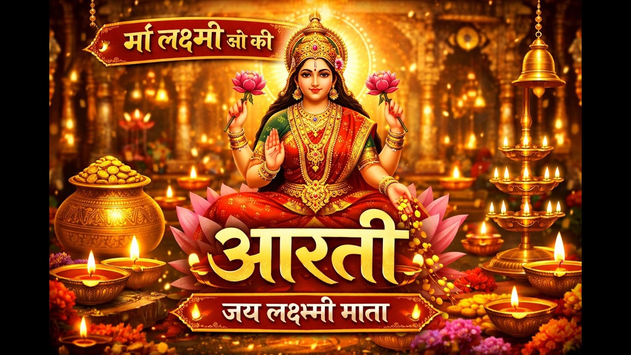 Jai Lakshmi Mata Aarti | माँ लक्ष्मी जी की सुंदर आरती |सुबह-शाम सुनें माँ लक्ष्मी की आरती #aarti