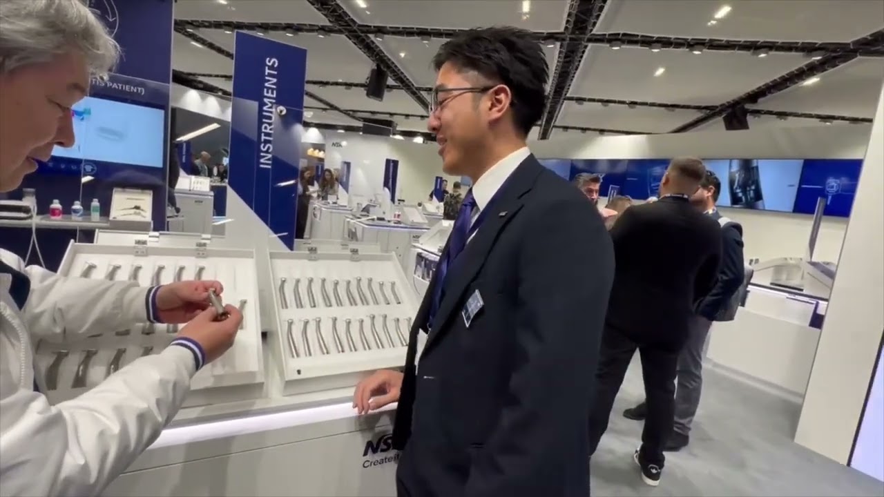 IDS2025レポート#2：ヘッド角の違いやスペシャルな1本など【回転切削機器】, ナカニシ