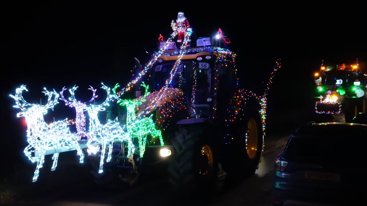R C Baker Christmas Tractor Run 2023