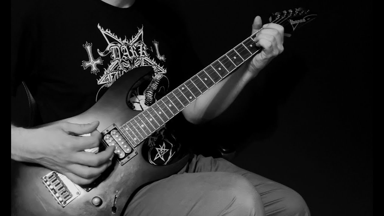 Inquisition - Desolate Funeral Chant (guitar cover)