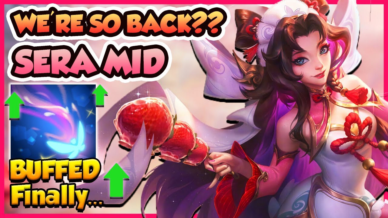 🥺🥺 SERAPHINE MID FINALLY GOT BUFFED (AND SHE EATS) | Challenger Seraphine Mid | Erick Dota