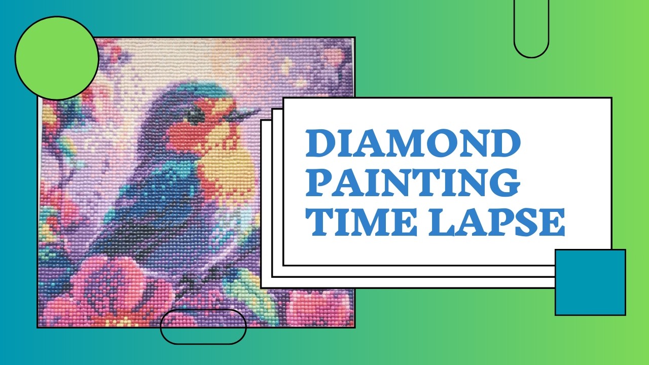 Sped Up - Robin 8 - Diamond Painting