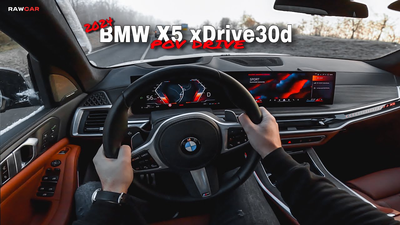 2024 BMW X5 xDrive30d (Facelift) - POV Test Drive 4K