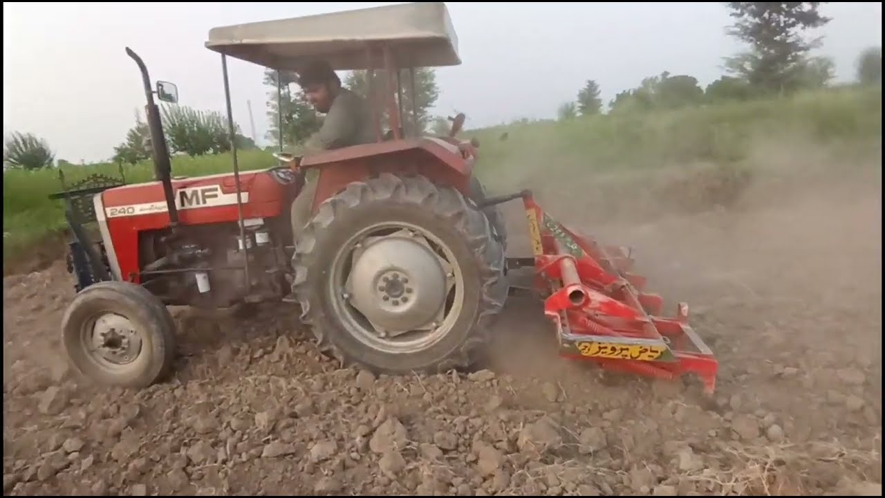 MF 240 11 Cultivator Performance and Testing Mesting | ٹریکٹر کی ٹیسٹنگ میسٹنگ |
