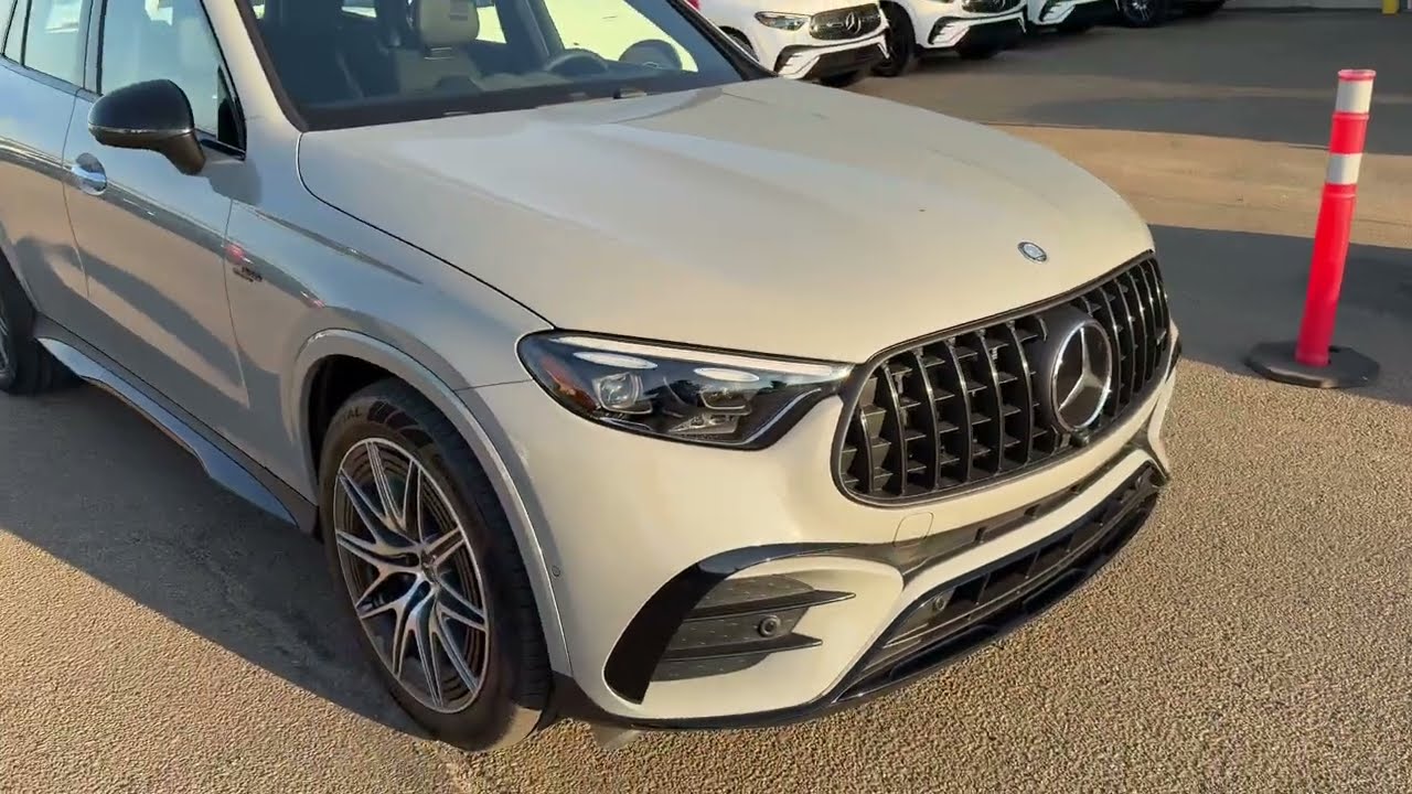 2026 GLC43 AMG in Manufaktur Alpine Grey Solid colour