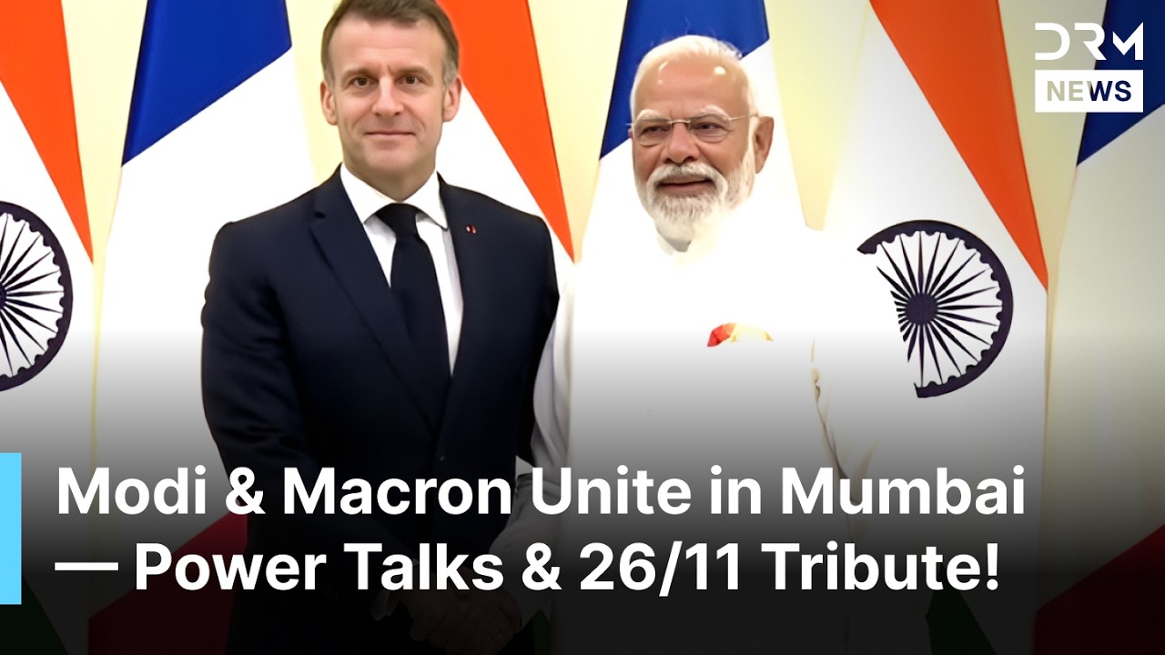 WATCH FULL: Macron Meets Modi in Mumbai: Strategic Power Talks, Indo-Pacific Plans | AC1Z