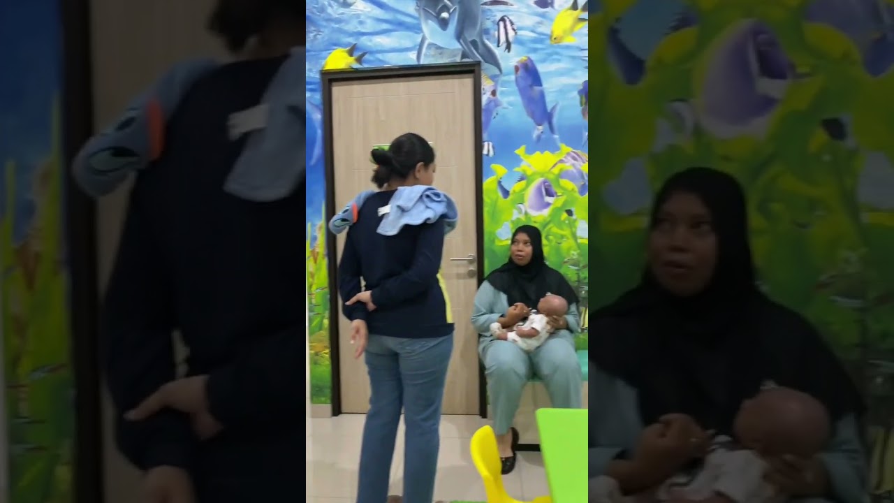 Anter dede bayi Vaksin BCG. #mainananak #tembakan #toys