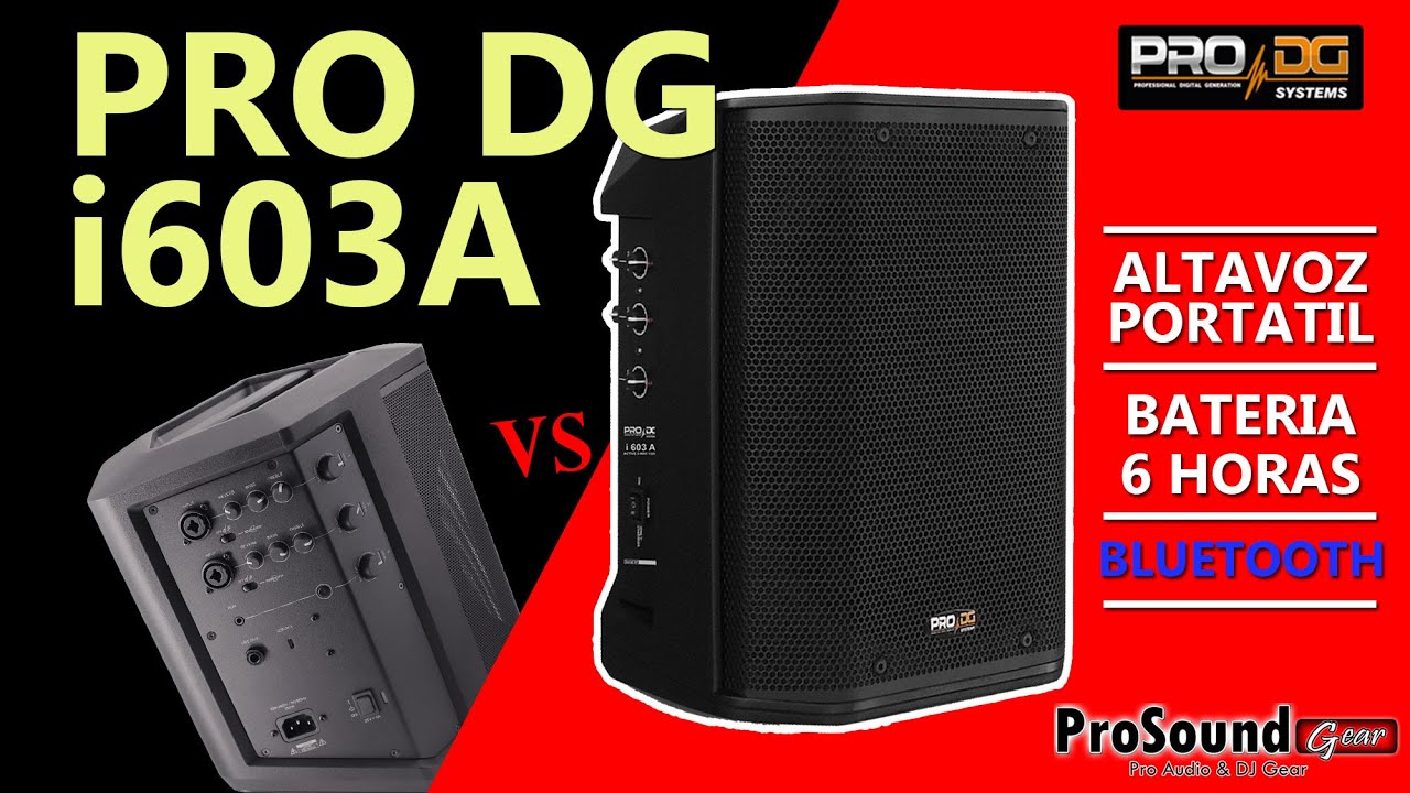 🔊🔊 PRO DG i603A VS BOSE S1 PRO 🔊🔊 Conoce el Nuevo Altavoces portátil de PRO DG Para Todo Uso.