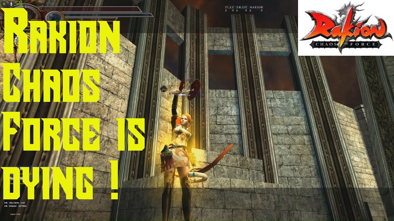 Rakion Chaos Force on Steam is DYING ! | Low Player base ! | Golem War Gameplay