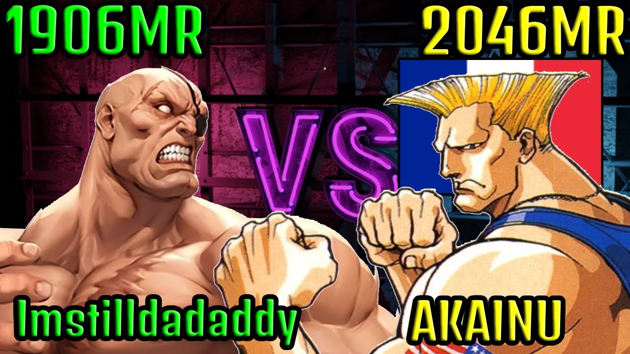 🔥STREET FIGHTER 6 ➥ imstilldadaddy (SAGAT サガット) VS. AKAINU (GUILE ガイル) LEGEND/MASTER RANKS🔥