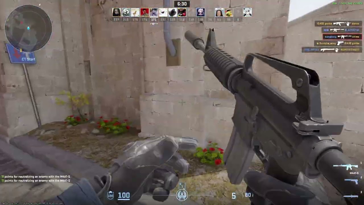 Counter Strike 2 - Deathmatch - Inferno - Full Gameplay