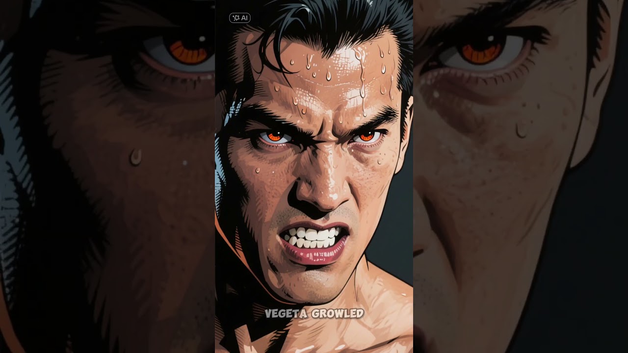 Pride in Flames — Vegeta Training with Whis,some AI-generated fictional characters 💥