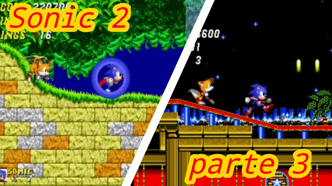 Me transformó en súper Sonic, Sonic the hedgehog 2 parte 3