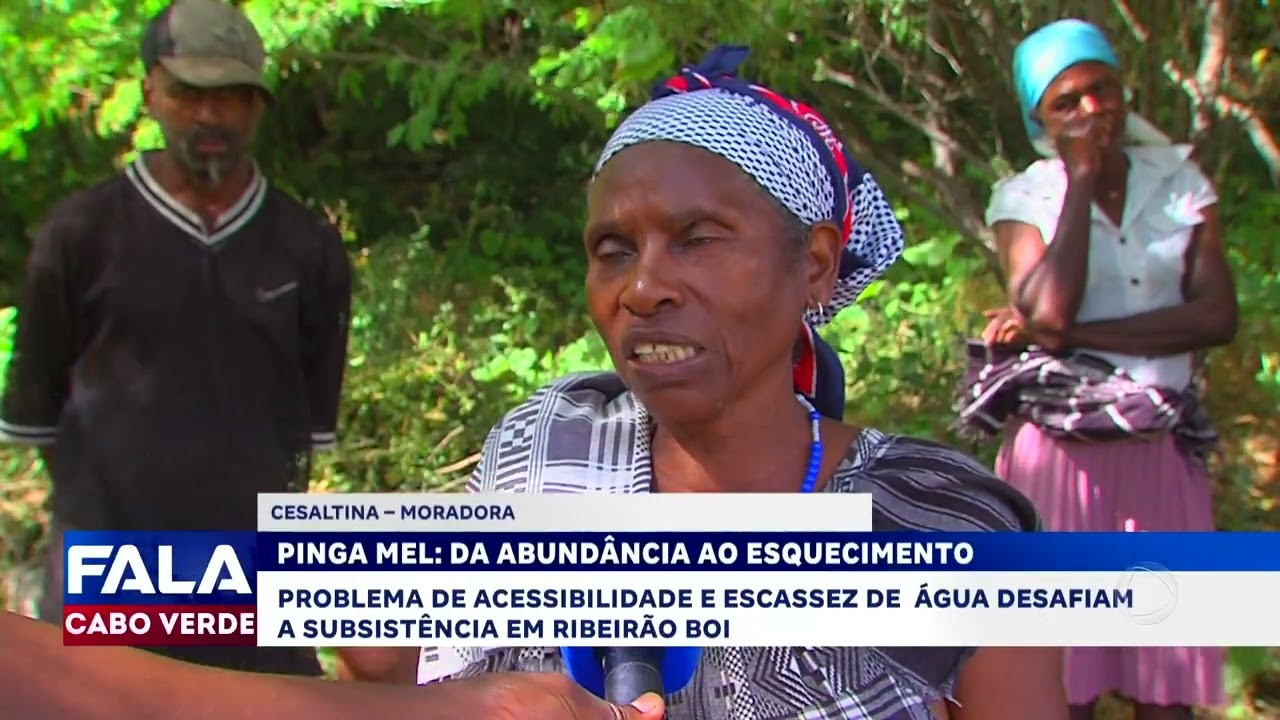 Acessibilidade precária e falta de água ameaçam subsistência em Ribeirão Boi | Fala Cabo Verde