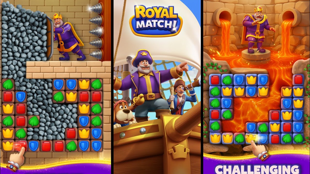 ROYAL MATCH GAMEPLAY WALKTHROUGH 