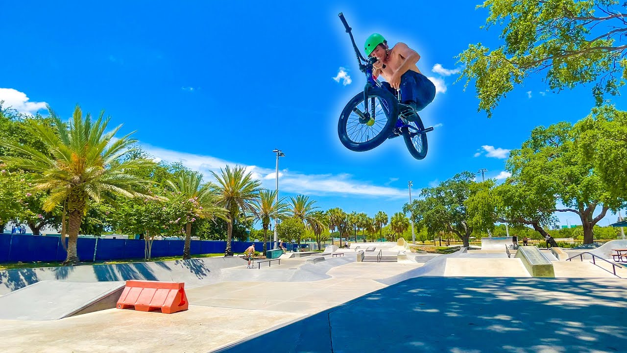 Campbell Skatepark In St Petersburg FL Is AWESOME!!!